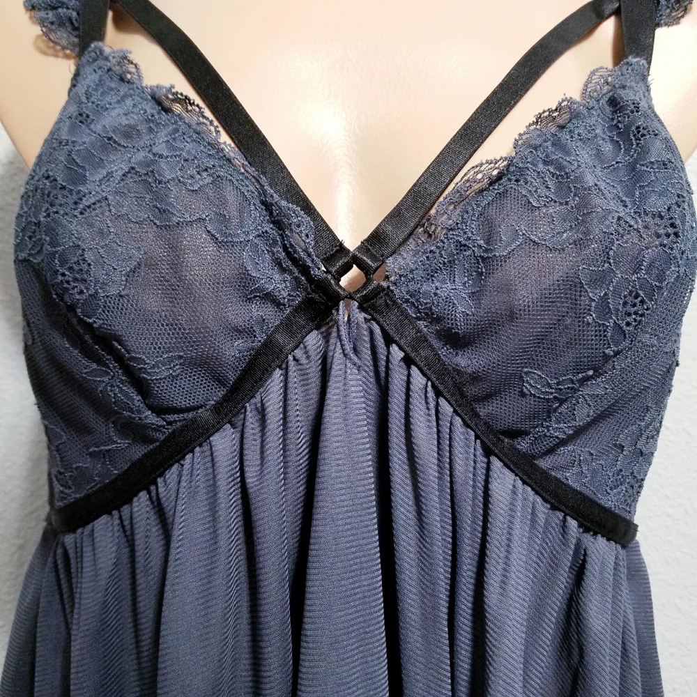 Torrid lingerie teddy night wear sleep wear lace 2 - Picture 3 of 4